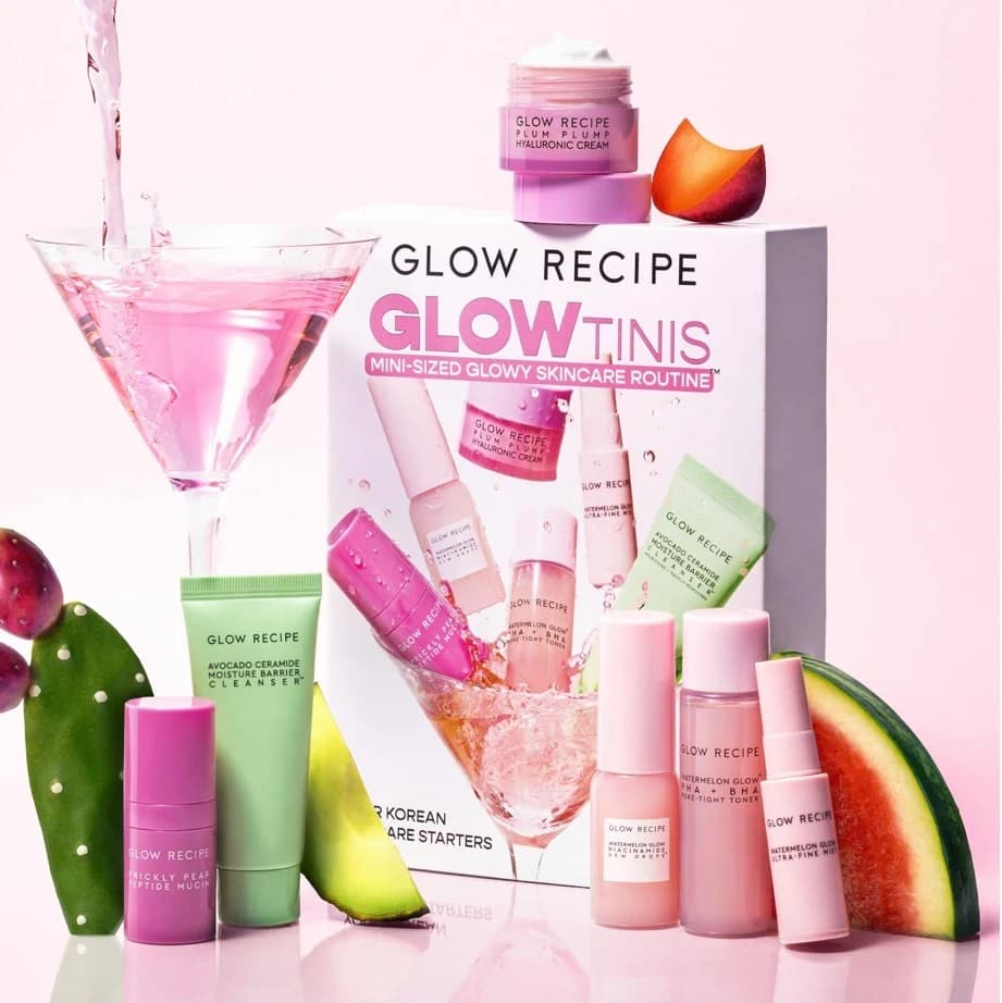 GLOW RECIPE Glowtinis Mini Skincare Set